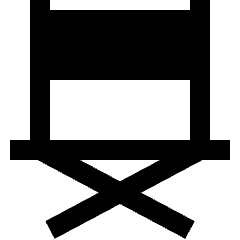 Chair Icon from Sharp Solid Set