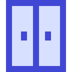 Closet Icon from Sharp Duo Set
