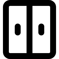 Closet Icon from Micro Line Set