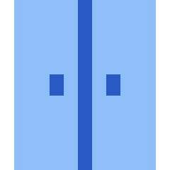 Closet Icon from Sharp Flat Set
