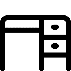 Desk Icon from Flex Line Set