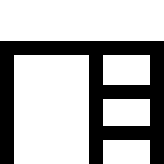 Desk Icon from Sharp Line Set