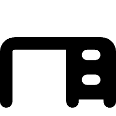 Desk Icon from Core Solid Set