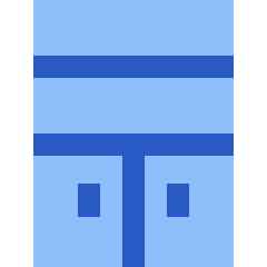 Shelf Icon from Sharp Flat Set