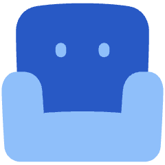 Sofa Icon from Plump Flat Set