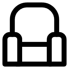 Sofa Icon from Core Line Set