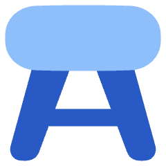 Stool Icon from Plump Flat Set