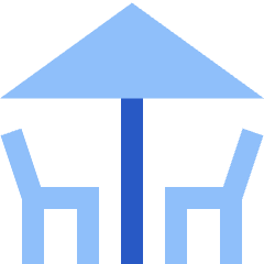 Terrace Icon from Sharp Flat Set