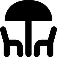 Terrace Icon from Flex Solid Set