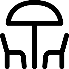 Terrace Icon from Flex Line Set