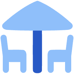 Terrace Icon from Plump Flat Set