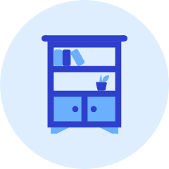 Bookshelf 2 Icon from Kameleon Duo Set