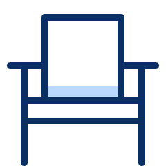 Chair 3 Icon from Cyber Duotone Set