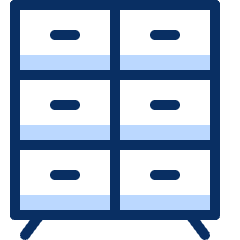 Cupboard Icon from Cyber Duotone Set