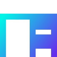 Desk Icon from Sharp Gradient Set