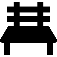Furniture Bench Icon from Nova Solid Set