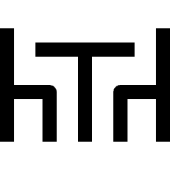 Clean line icon of a dining table with a central leg and two side chairs. Used for furniture catalogs and room layouts.