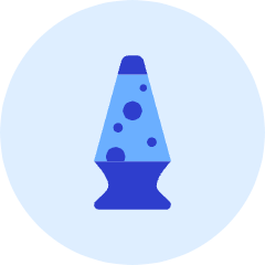Lava Lamp Icon from Kameleon Duo Set