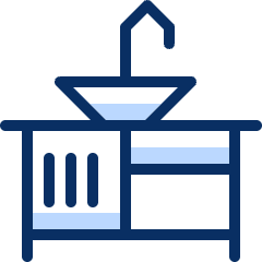 Sink Icon from Cyber Duotone Set