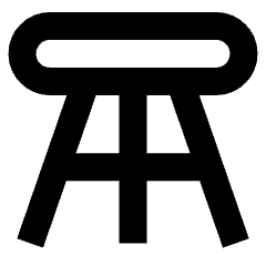 Stool Icon from Sharp Remix Set