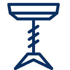 Stool Icon from Cyber Line Set