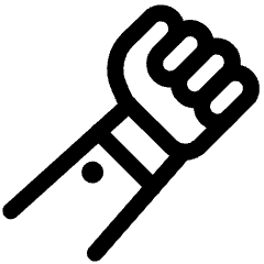Artificial Arm Icon from Ultimate Regular Set