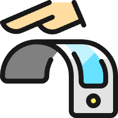 Bendable Phone Touch Icon from Ultimate Colors Set
