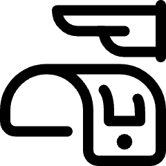 Bendable Phone Touch Icon from Ultimate Regular Set