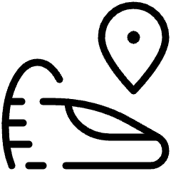 Hyperloop Station Location Icon from Ultimate Light Set