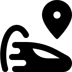 Hyperloop Station Location Icon from Ultimate Bold Set