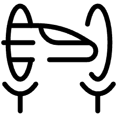 Hyperloop Track Icon from Ultimate Light Set