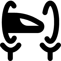 Hyperloop Track Icon from Ultimate Bold Set