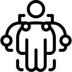 Technology Robot Exo Skeleton Suit Icon from Ultimate Light Set