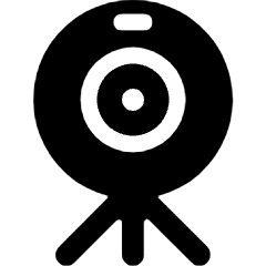 Webcam Icon from Ultimate Bold Set