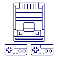 Famicom Consoles 1 Illustration from UX Line Set