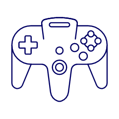 Game Consoles 13 Illustration from UX Line Set