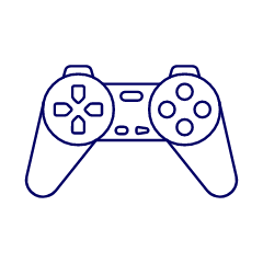 Game Consoles 15 Illustration from UX Line Set