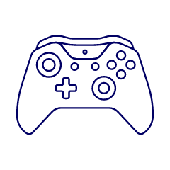 Game Consoles 22 Illustration from UX Line Set