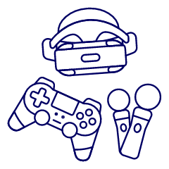 Game Consoles 26 Illustration from UX Line Set