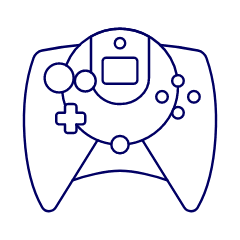 Game Consoles 9 Illustration from UX Line Set