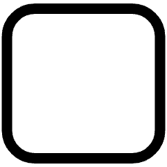 Dice Empty Icon from Ultimate Regular Set