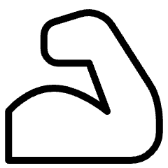 Strenght Ability Icon from Ultimate Light Set