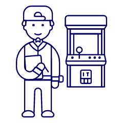 Game Arcade 1 Illustration from UX Line Set