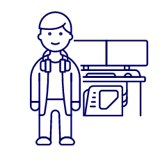 Playing Greek 1 Illustration from UX Line Set