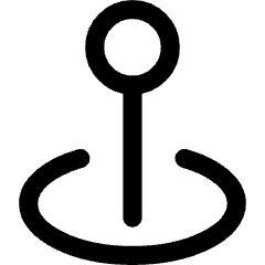 Arcade Stick Icon from Core Line Set