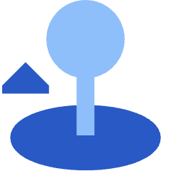 Arcade Stick Move Up Icon from Sharp Flat Set