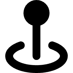 Arcade Stick Icon from Core Solid Set