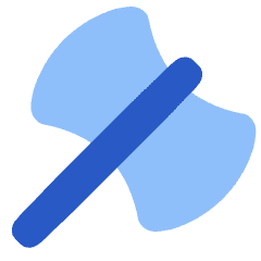 Axe Icon from Plump Flat Set