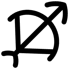 Bow Icon from Flex Line Set