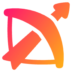 Bow Icon from Plump Gradient Set